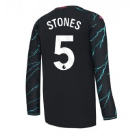 Camisa de Futebol Manchester City John Stones #5 Equipamento Alternativo 2023-24 Manga Comprida